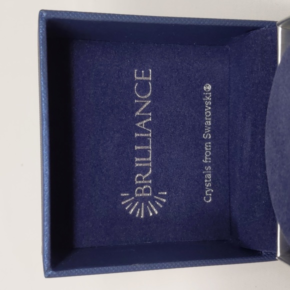 Brilliance Bracelet Swarovski Crystals Silver Plated Life is a Journey - Picture 3 of 12